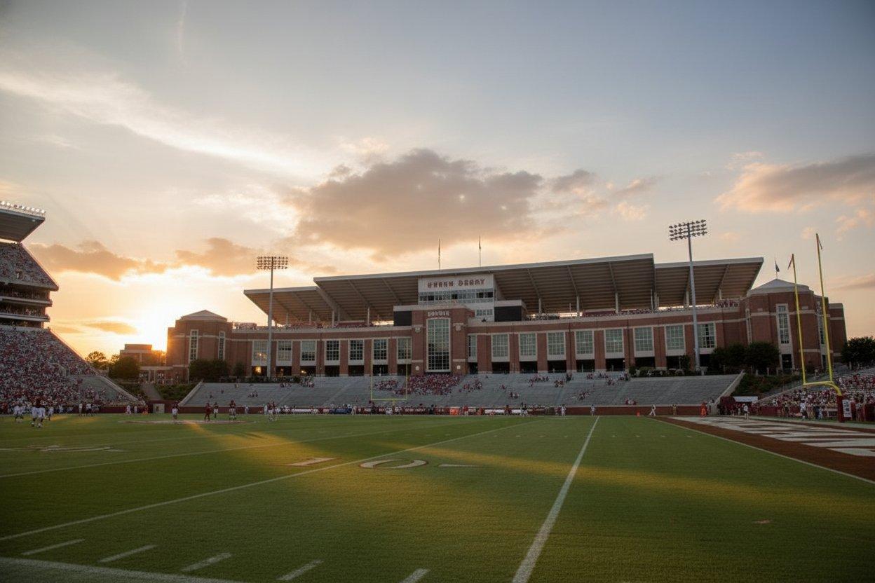 Since the 1930s, Big Al, the Alabama Crimson Tide football team mascot has cheered the team to victory at the University of Alabama, Tuscaloosa, Alabama LCCN2010638393 (Variation)