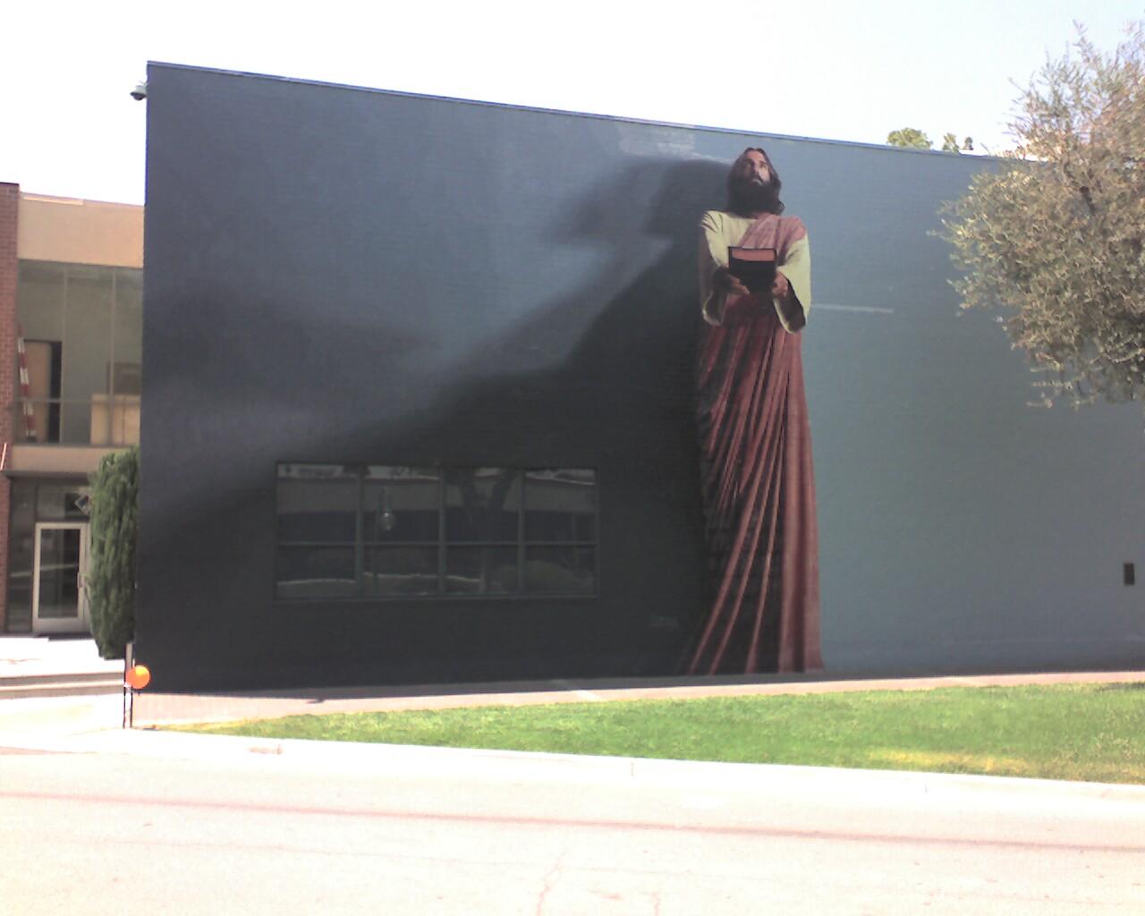 Jesus wall, Biola University