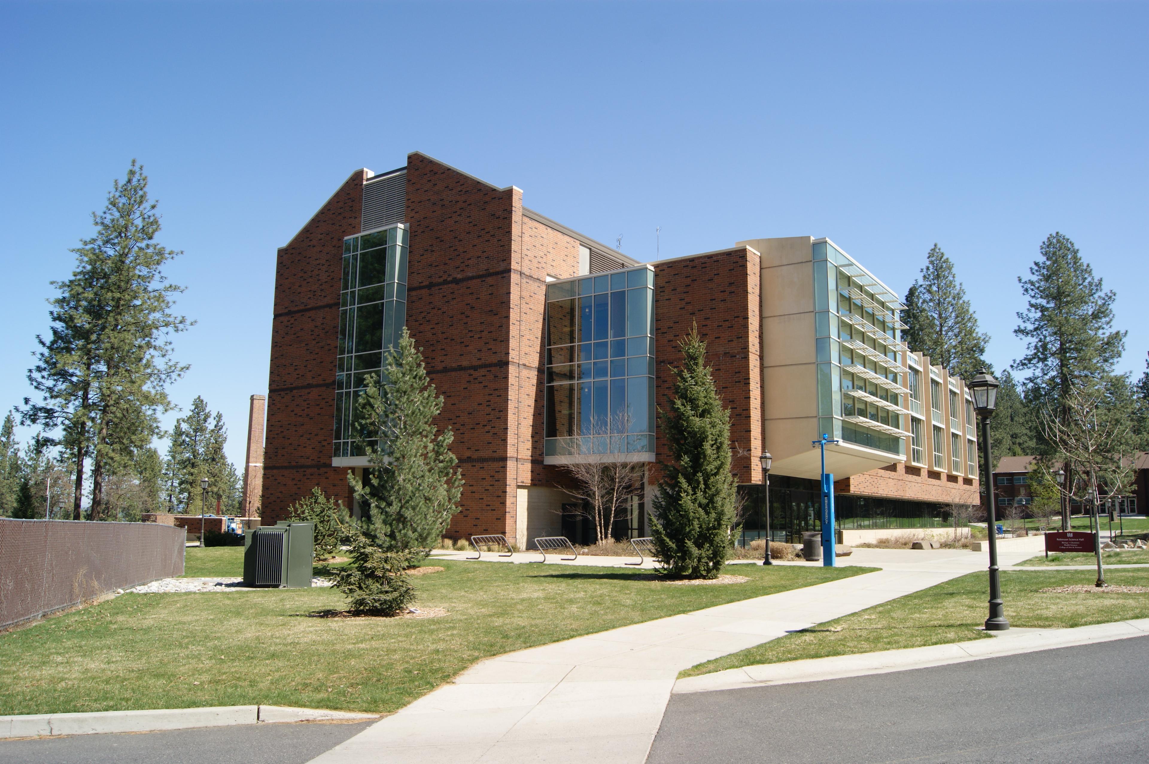 Robinson Science Hall at Whitworth University in Spokane, Washington.
