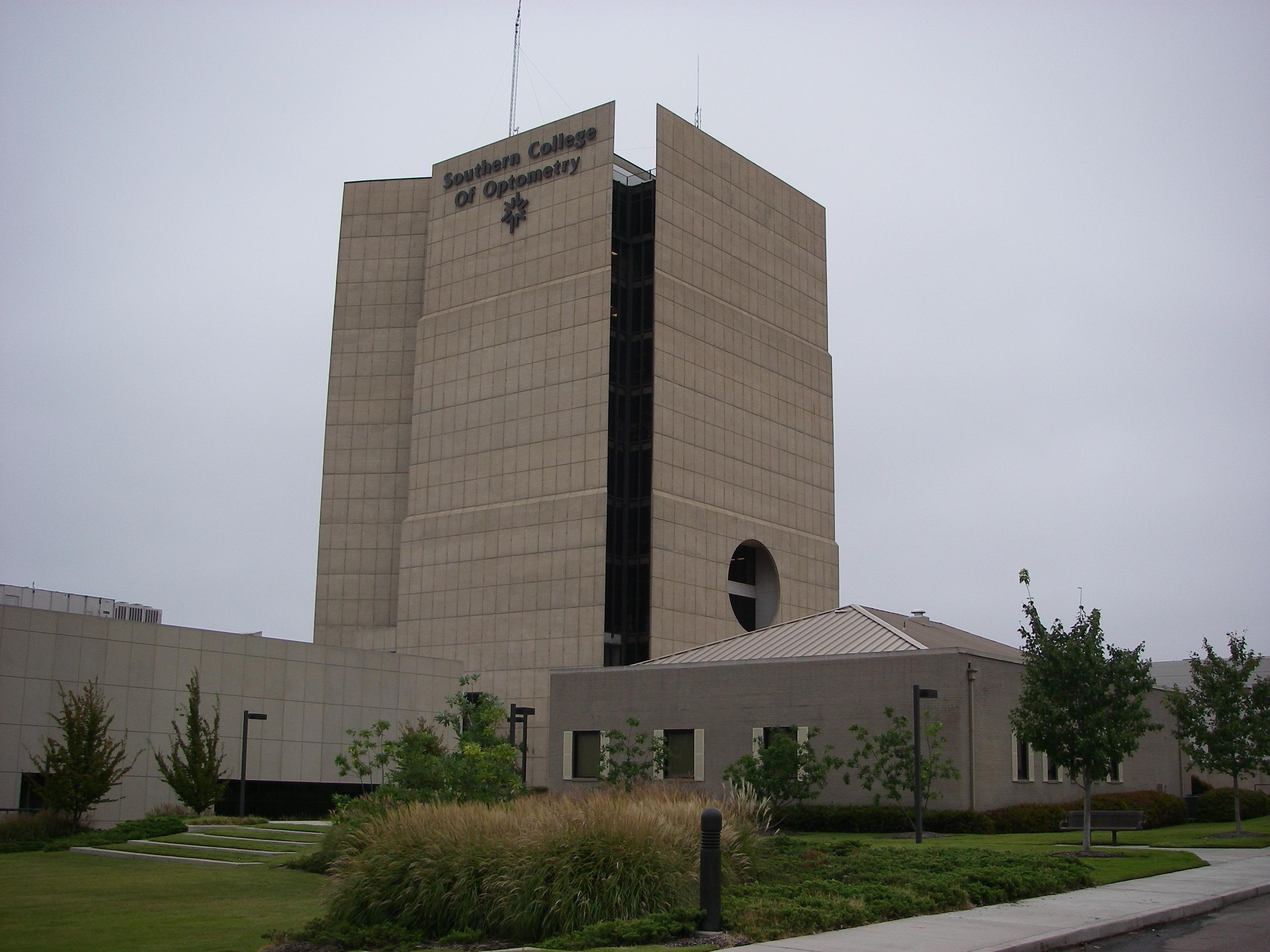 Southern College of Optometry in Memphis, Tennessee, USA. I personally took this photo.