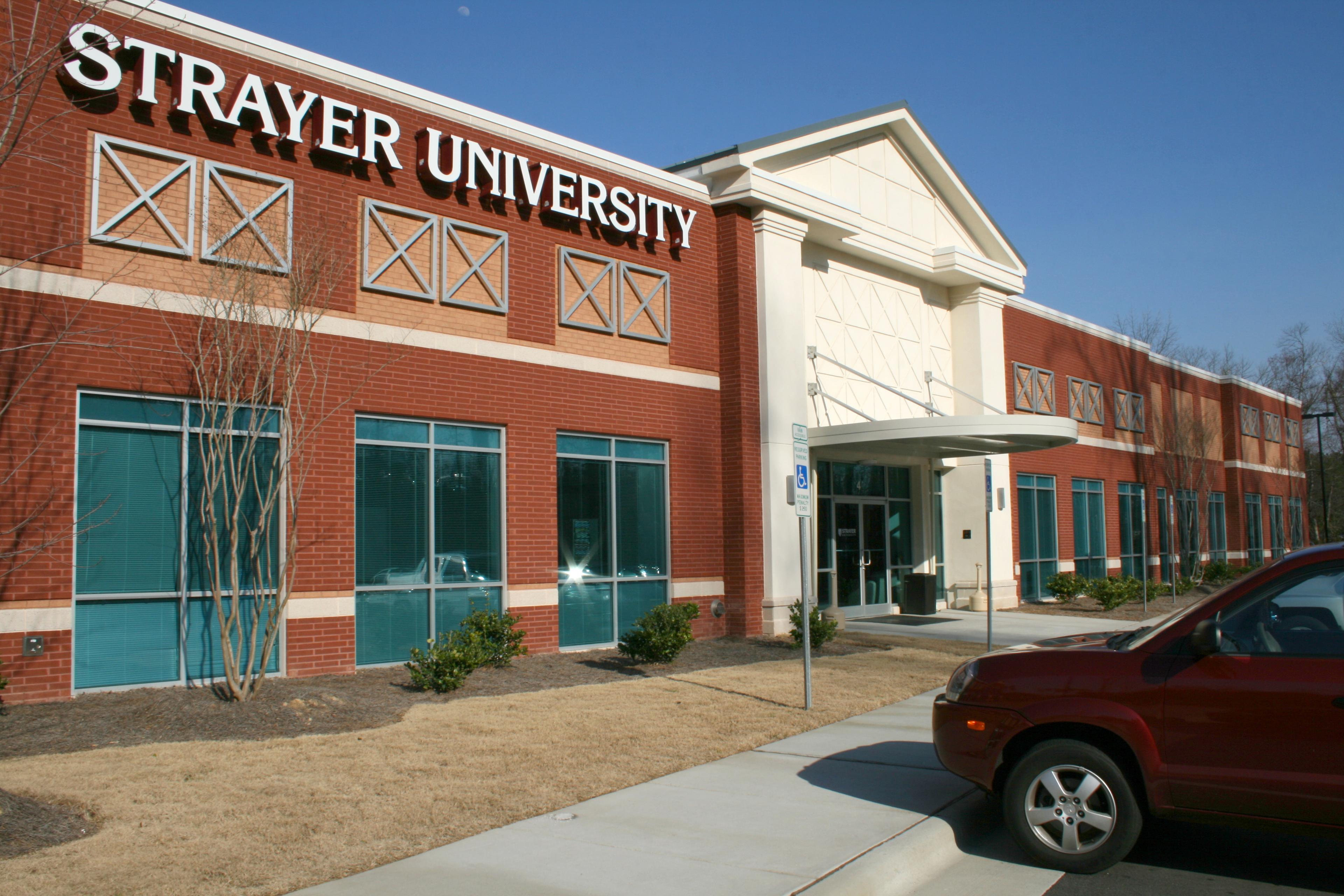 Strayer University at 4 Copley Parkway in Morrisville, North Carolina.