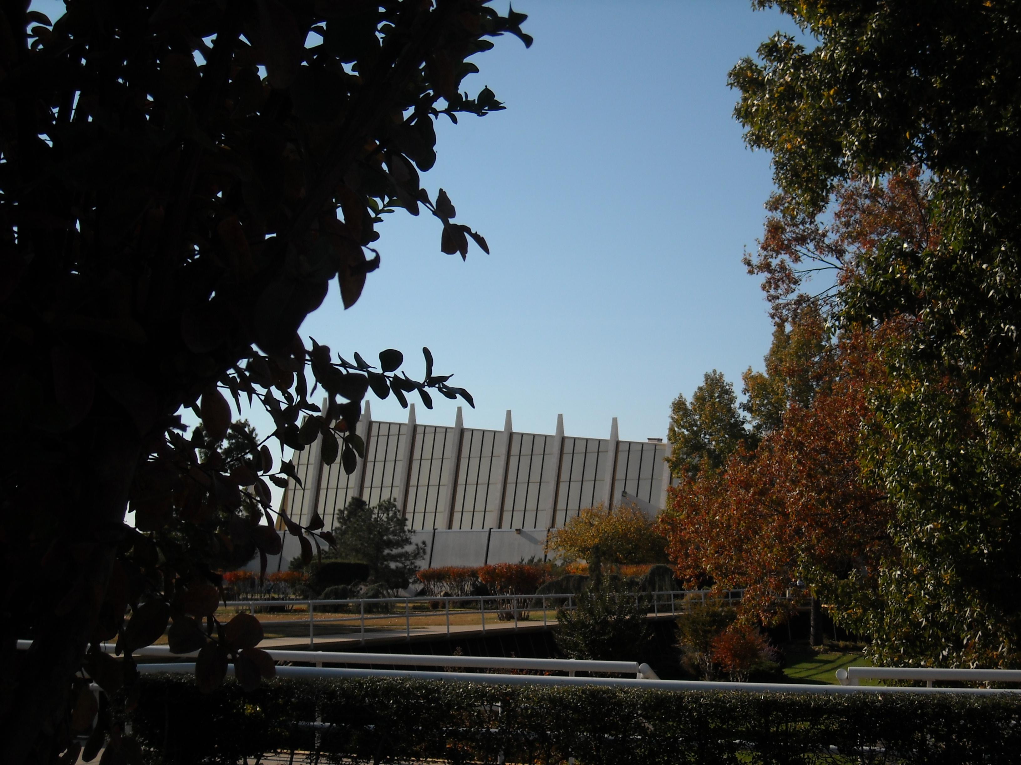Christ's Chapel as seen from the Prayer Garden.