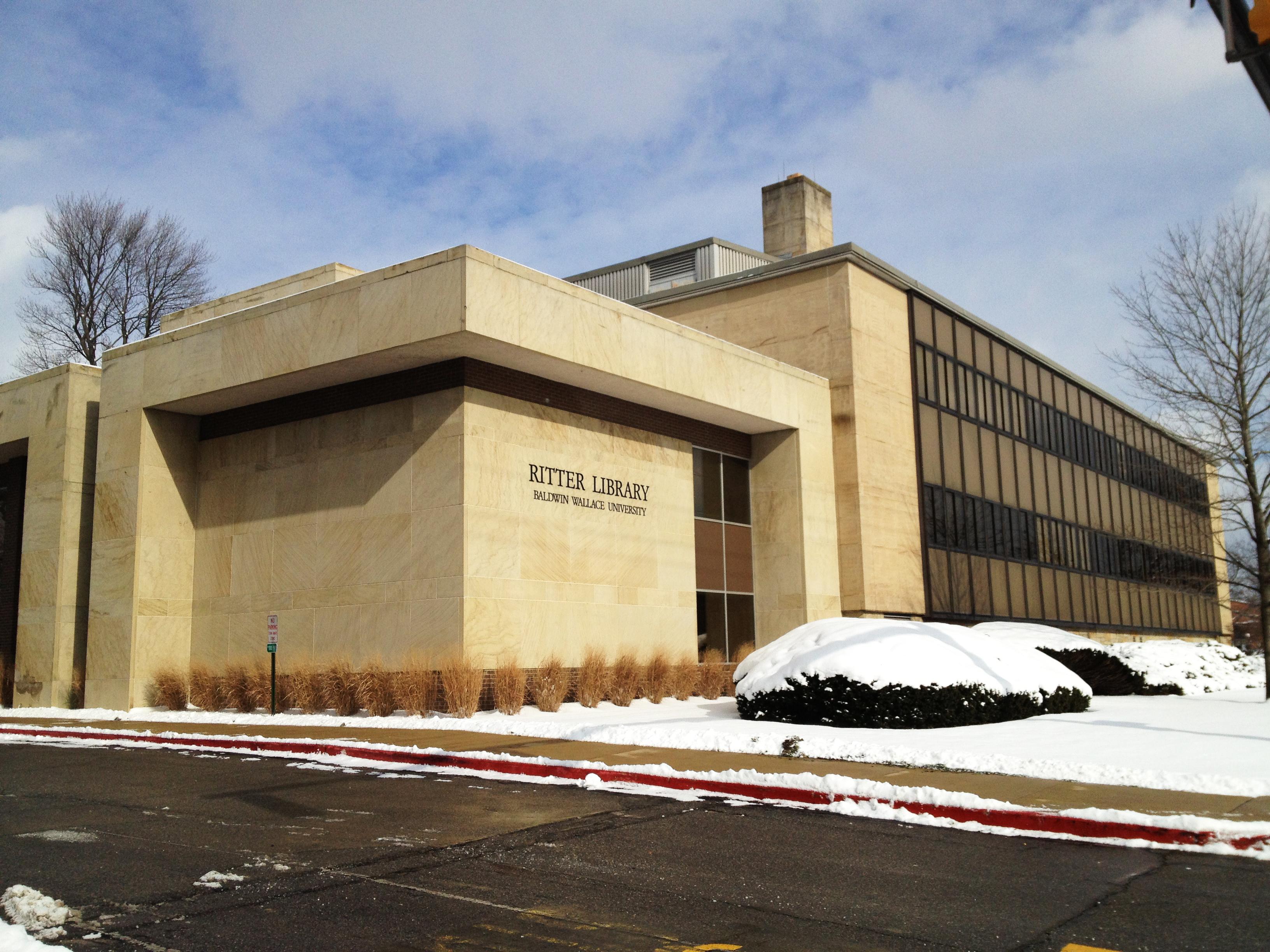 Ritter Library on Baldwin Wallace University North Campus