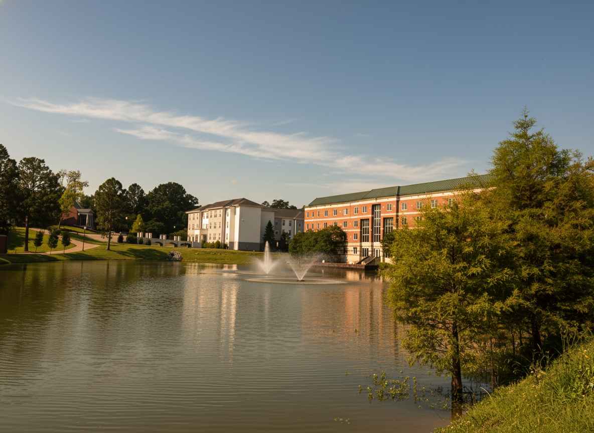 Belhaven Lake: Belhaven University Tour | Jackson, MS