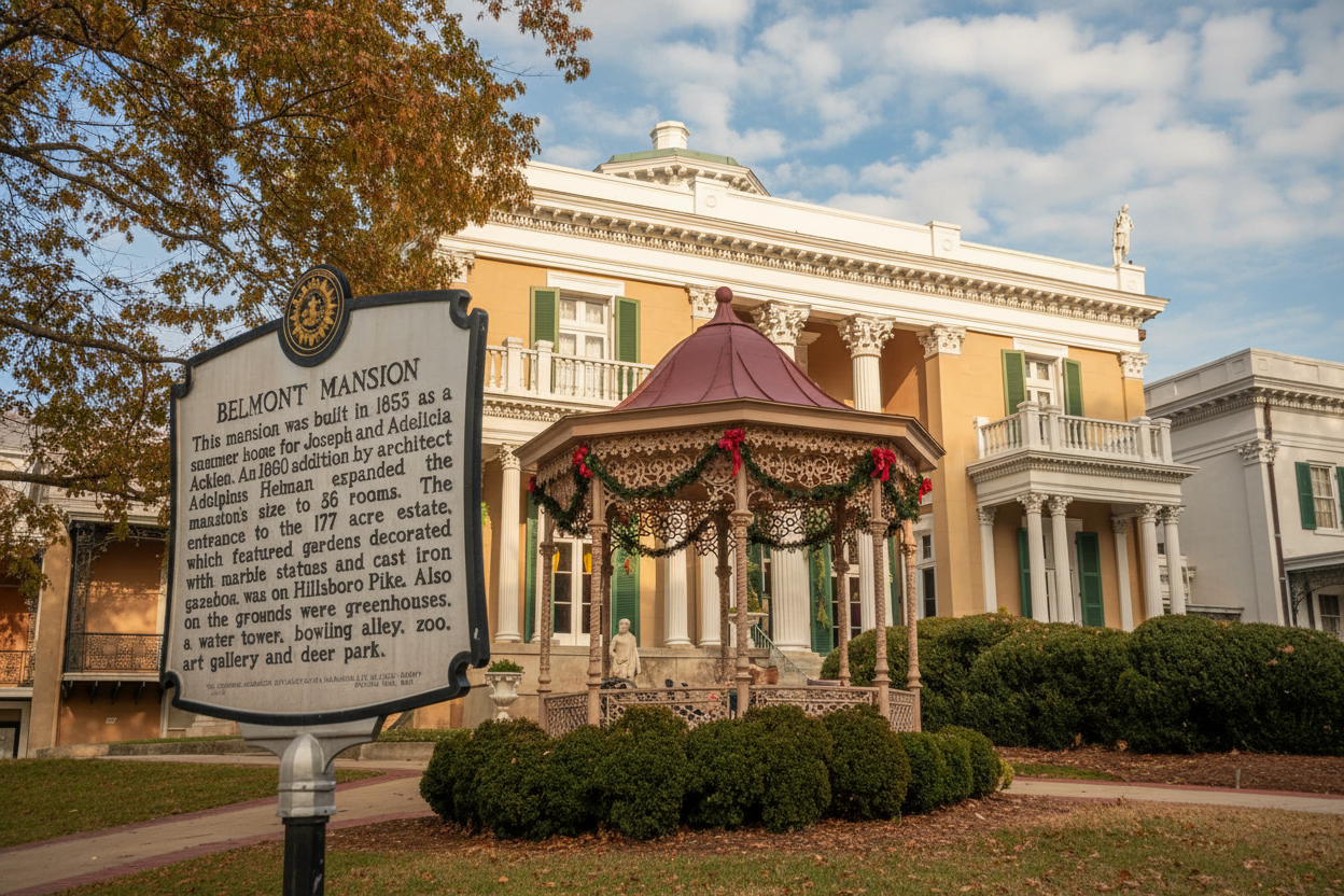 Belmont Mansion in Nashville: Tour the Antebellum Estate in TN