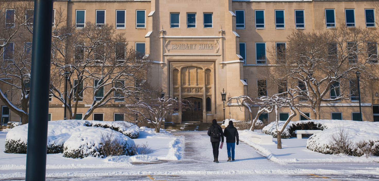 Bradley plans in person and on time spring semester