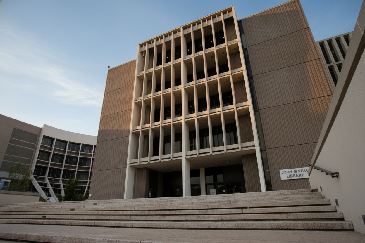 CSUSB John M. Pfau Library, 5500 University Pkwy, San Bernardino ...