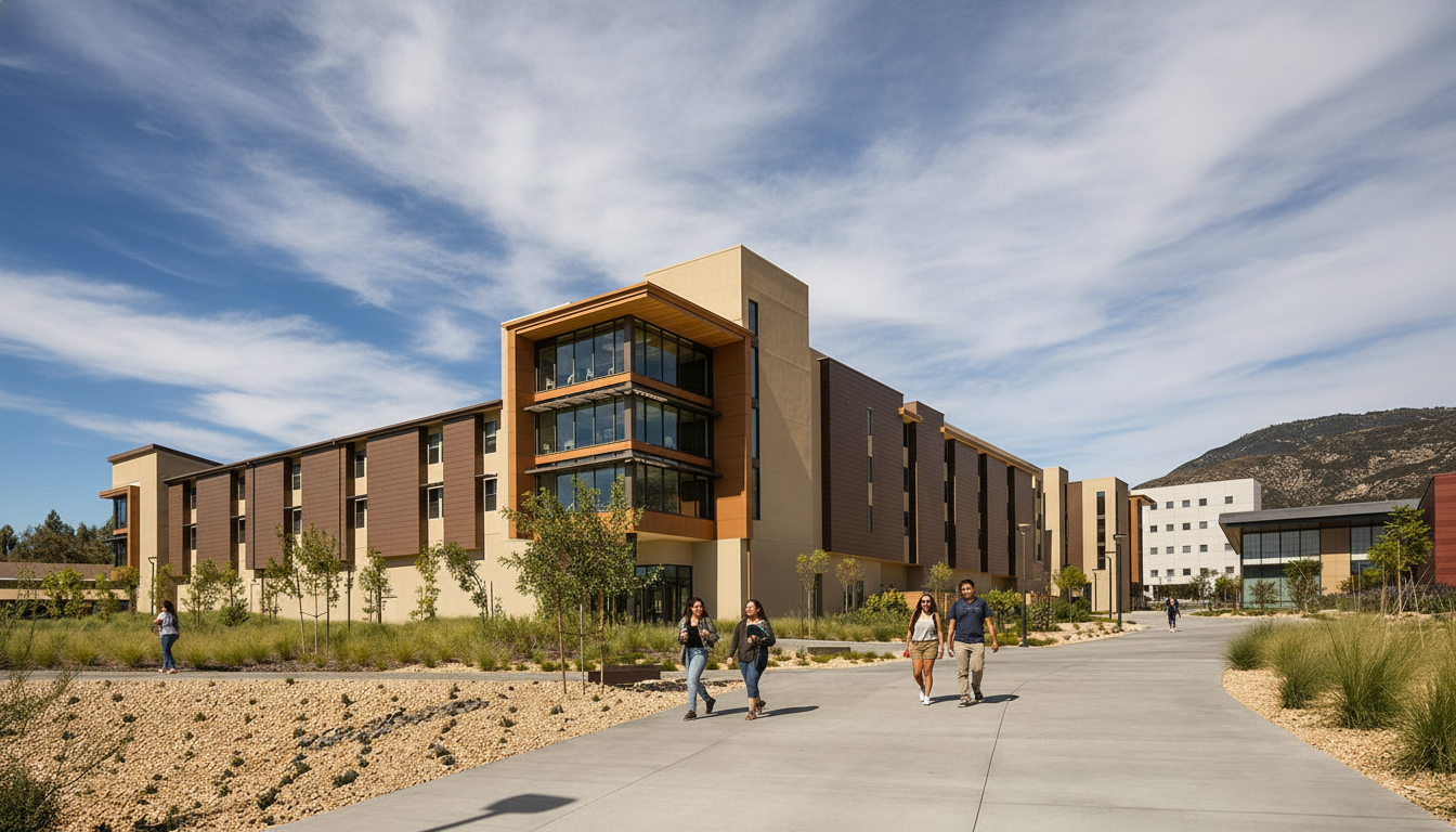 CSU San Bernardino - Coyote Village and Coyote Commons - C.W. Driver