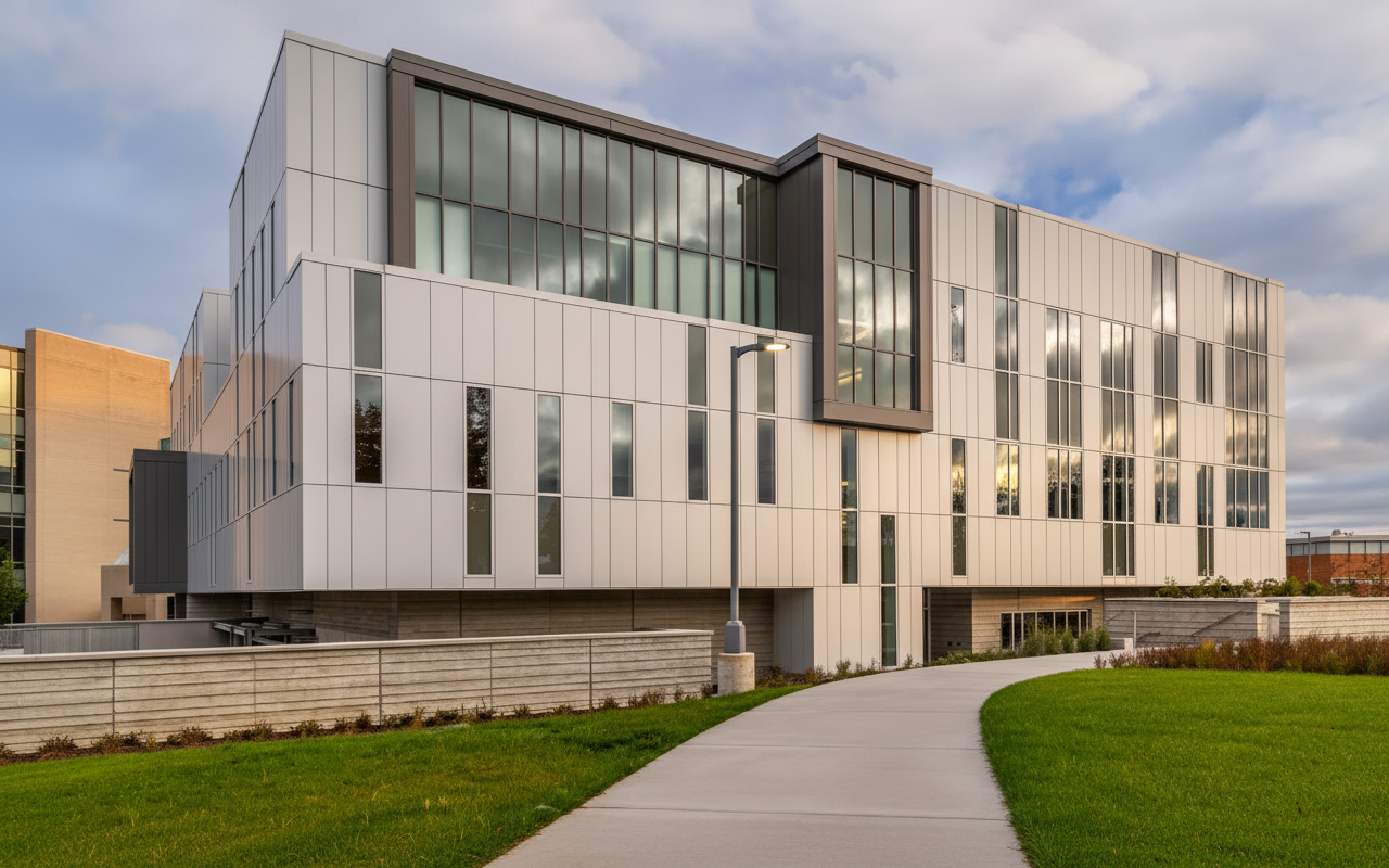Ferris State University's Showcases High-Performance Curtainwall ...
