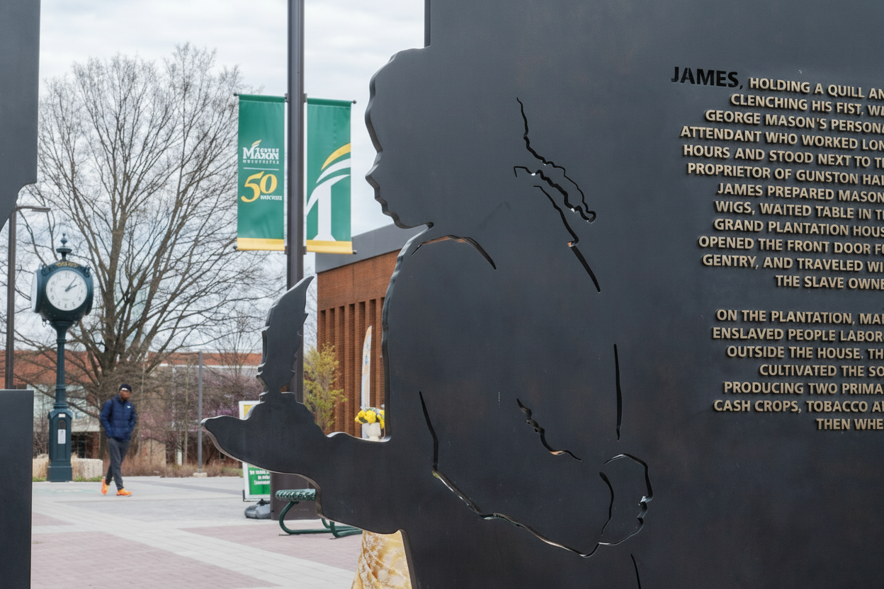 George Mason University unveils memorial to enslaved people - The ...