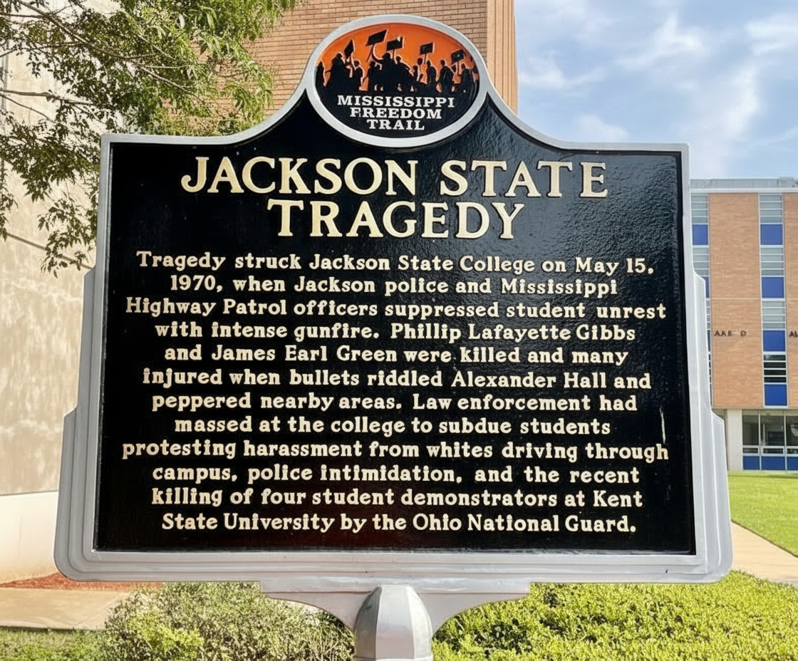 Jackson State Tragedy Historical Marker