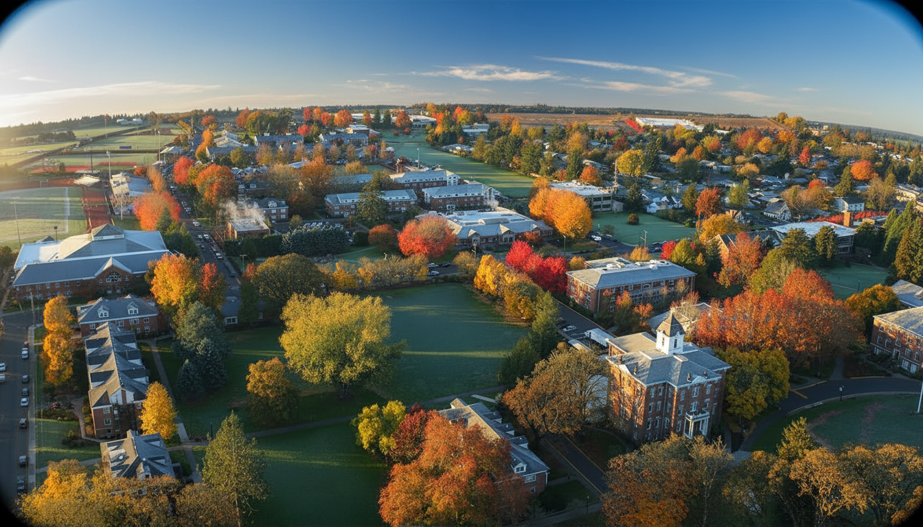 Tour Linfield University's McMinnville Campus