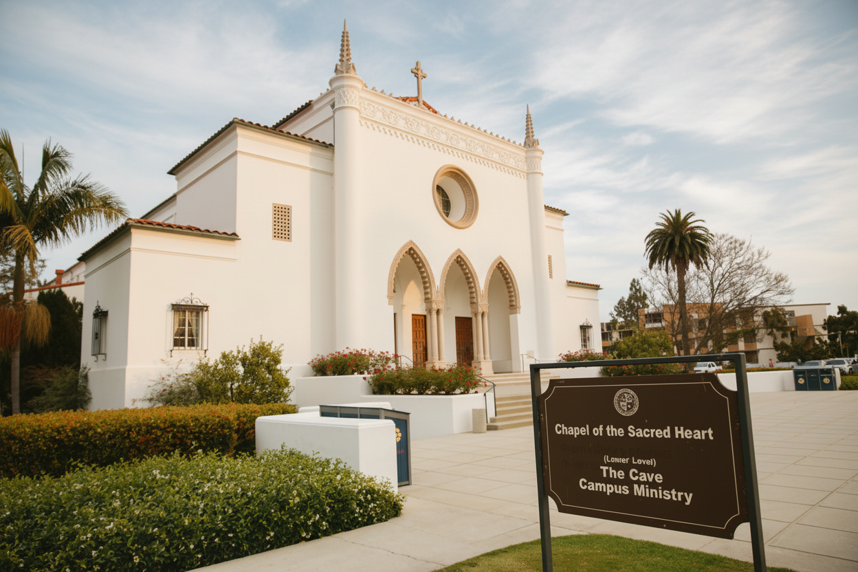 Sacred Heart Chapel at Loyola Marymount University Wedding ...