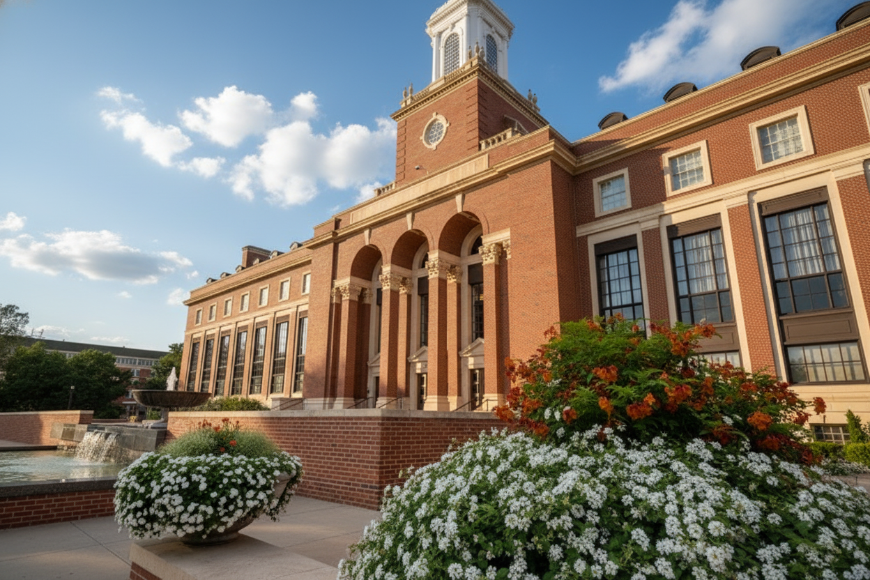 OSU Campus / Edmon Low Library