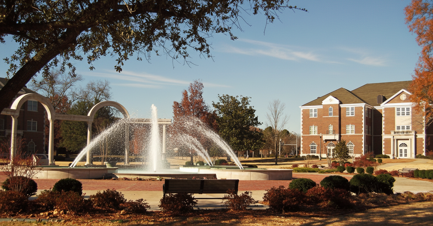 HARDING PLAZA FOUNTAIN, UNIVERSITY OF CENTRAL ARKANSAS — Jackson ...