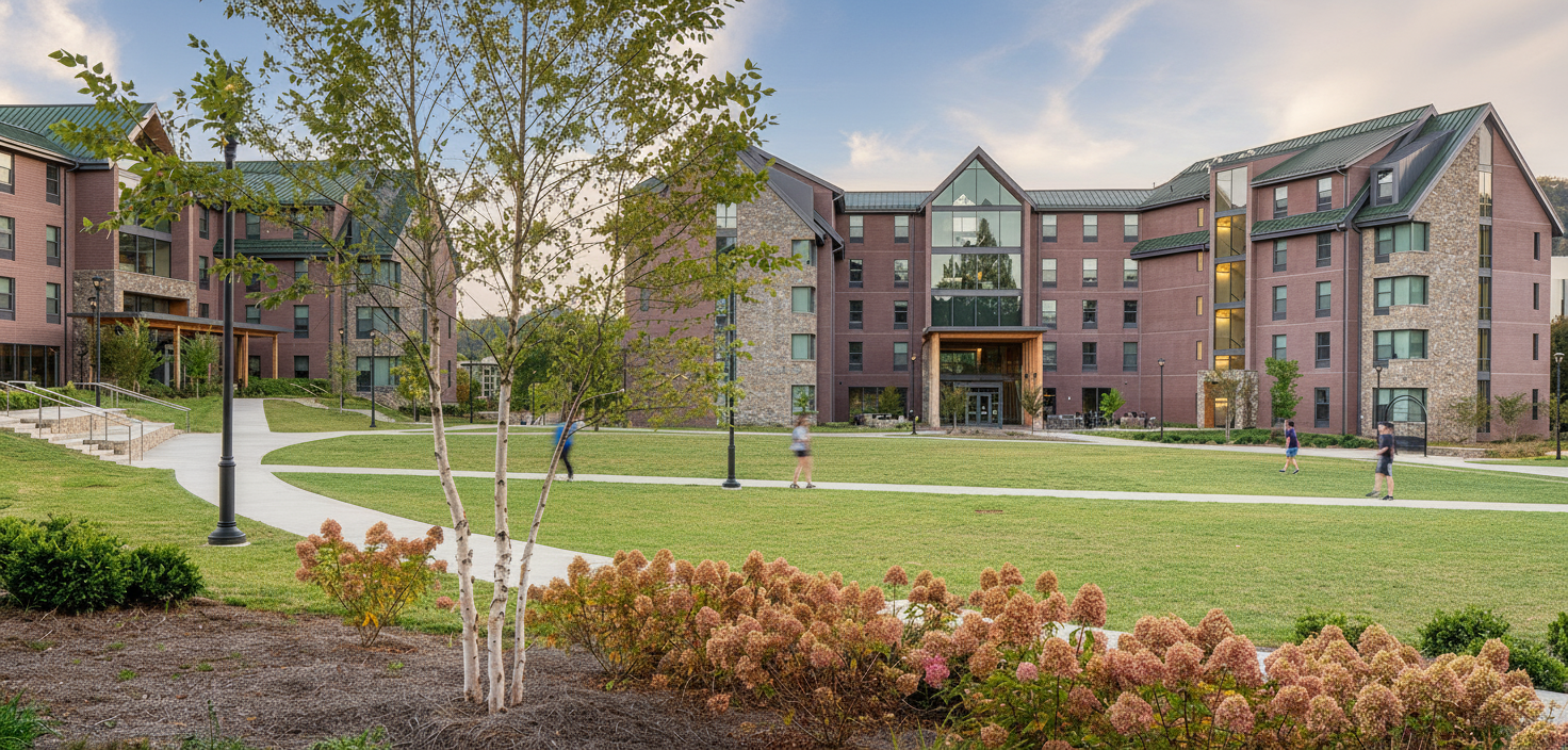 Surface 678 - Western Carolina University Lower Campus Residence Hall