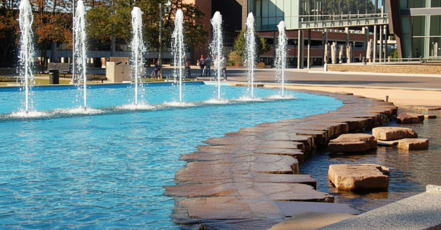 Fountain Plaza reopens after summer improvements | News | Western ...