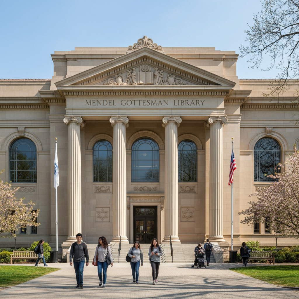 Restored Campus Photo: mendel-gottesman-library-3.png