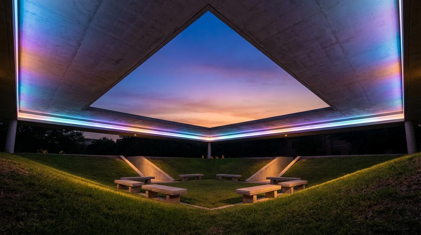 James Turrell Twilight Epiphany Skyspace