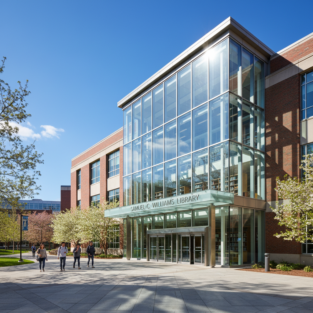 Restored Campus Photo: samuel-c-williams-library-3.png