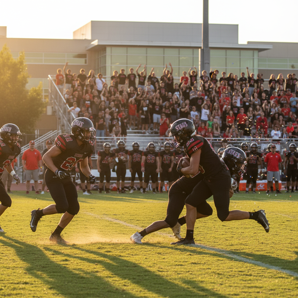 Sports Football Game At Zinda Field