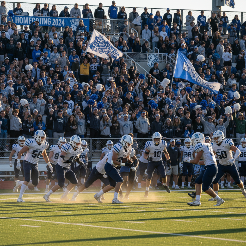Sports Football Stadium Homecoming