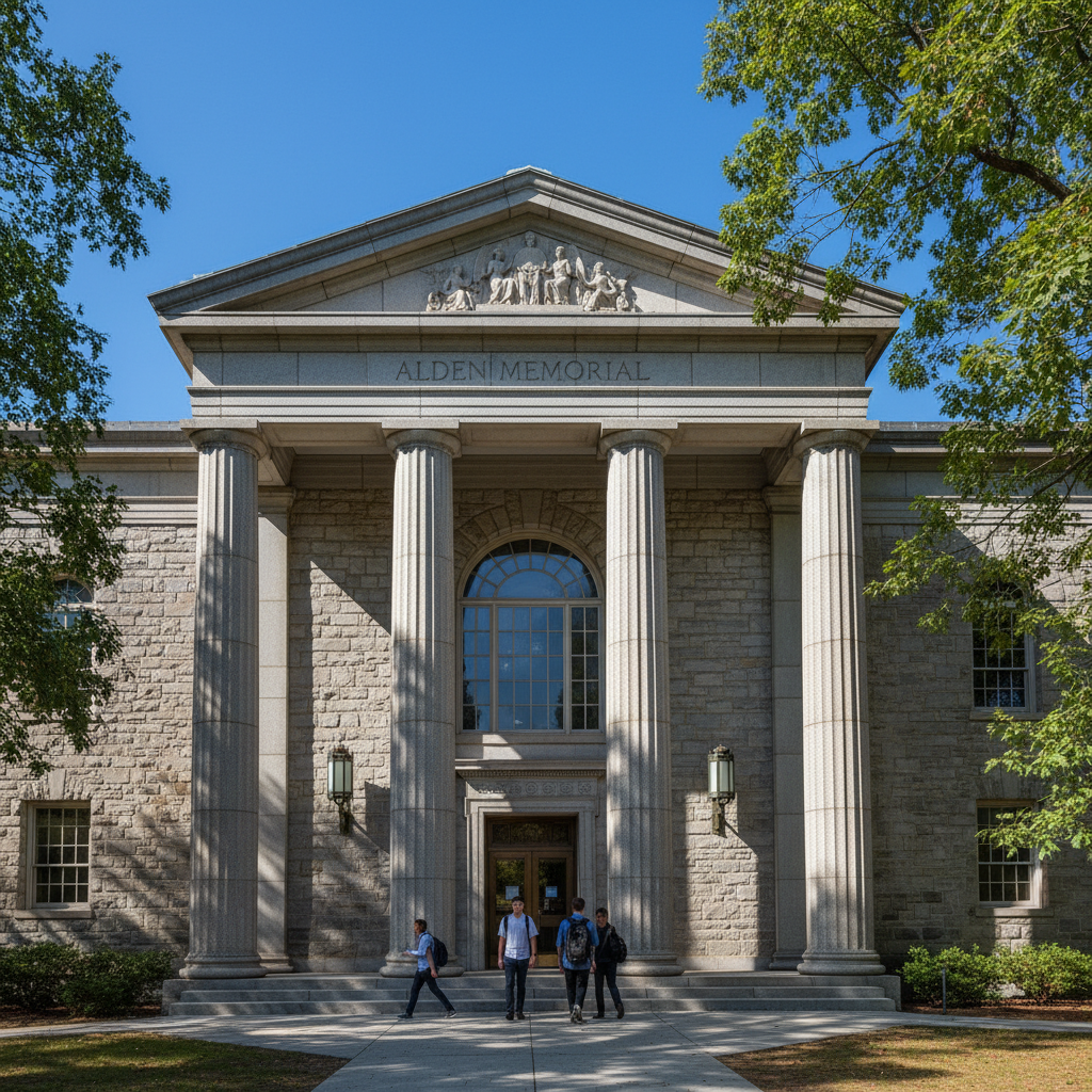 Restored Campus Photo: alden-memorial-4.png