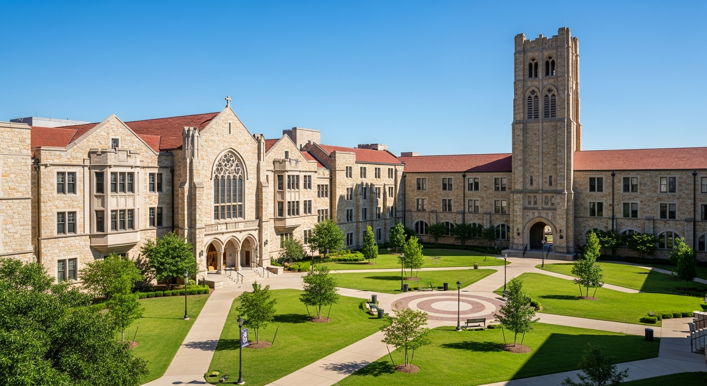 central quad or green space