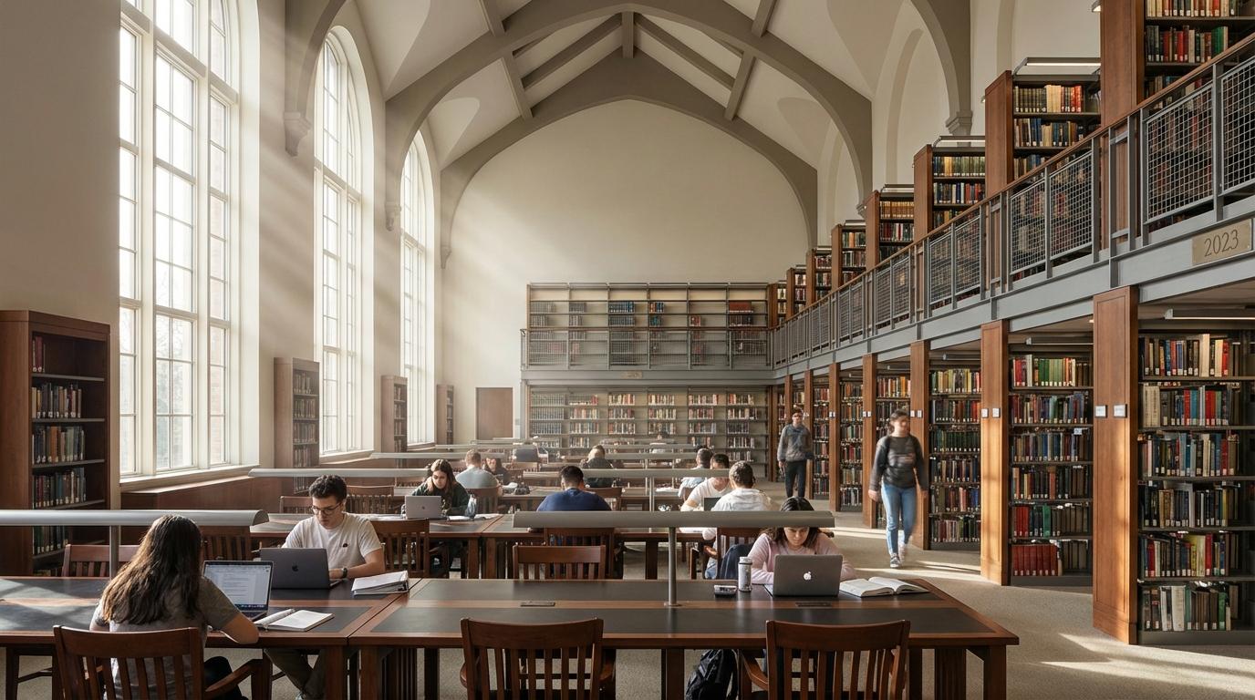 Melville Library Reading Room