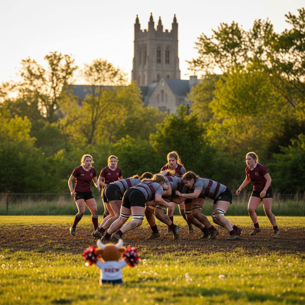 Sports Womens Rugby Match