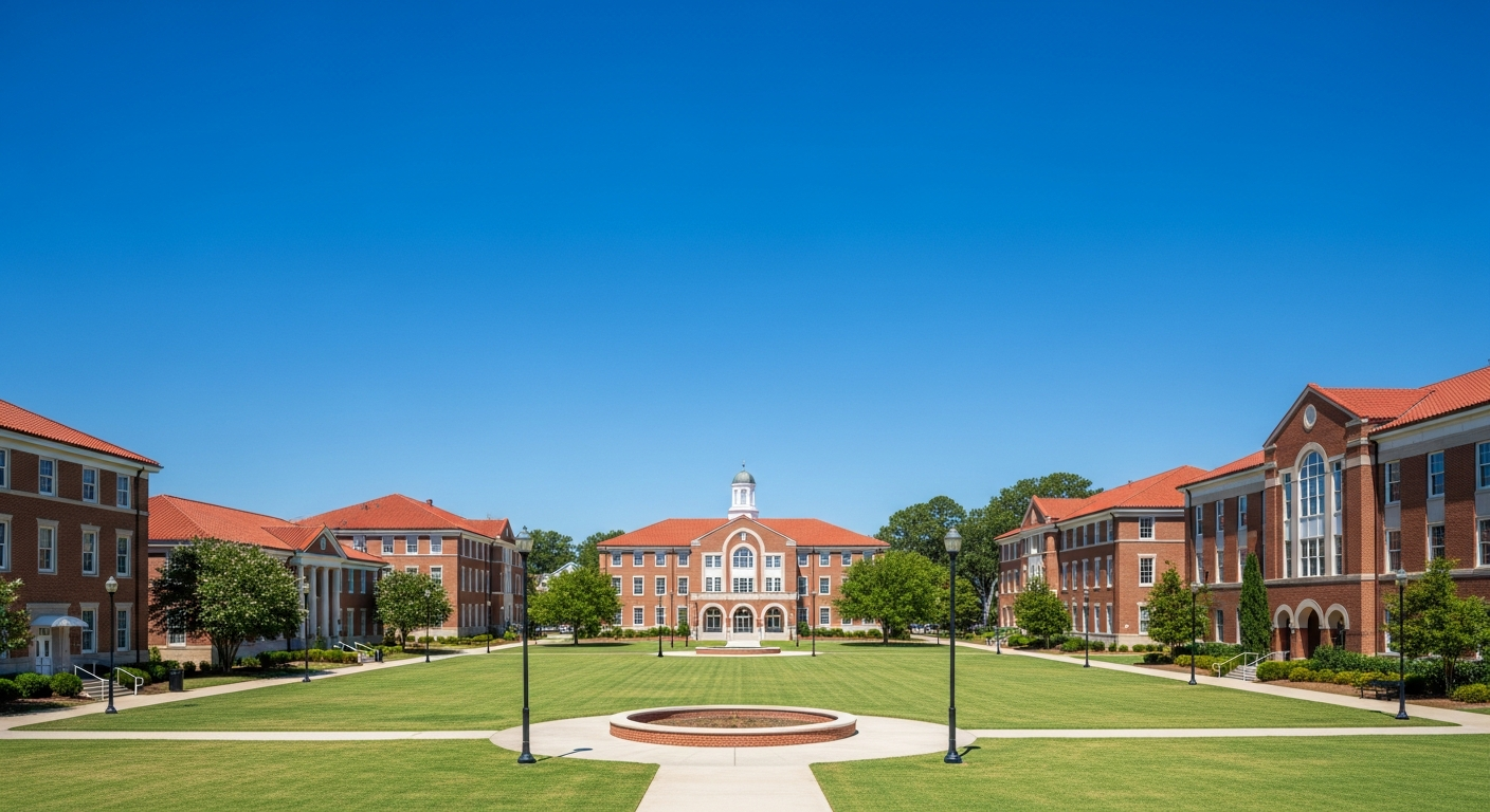 central quad or green space