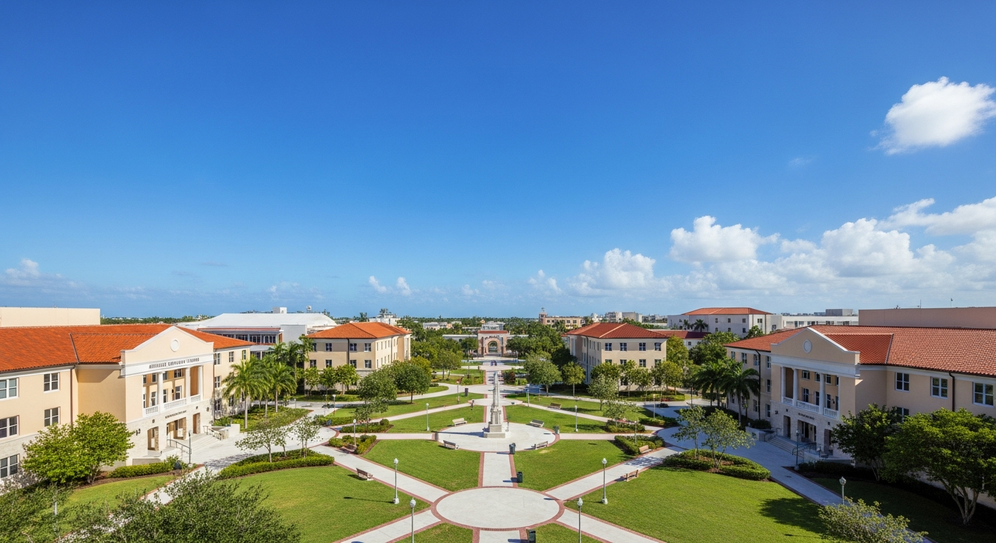 central quad or green space