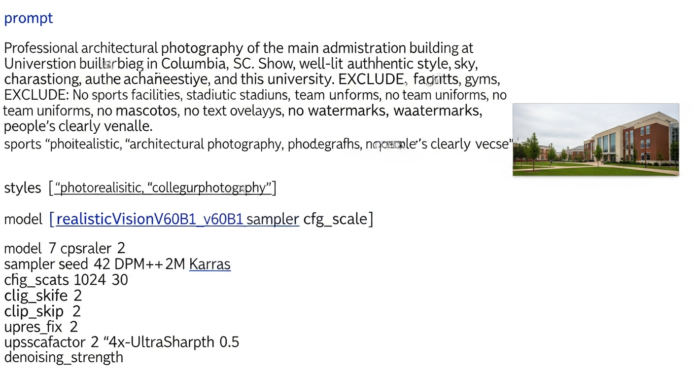 main administration building