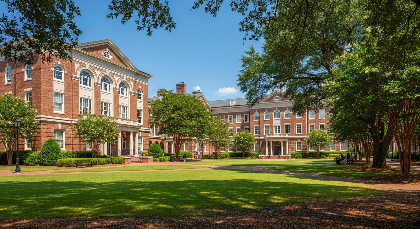 central quad or green space