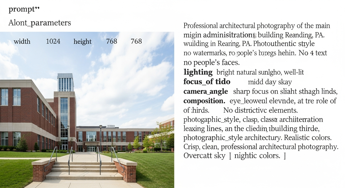 main administration building