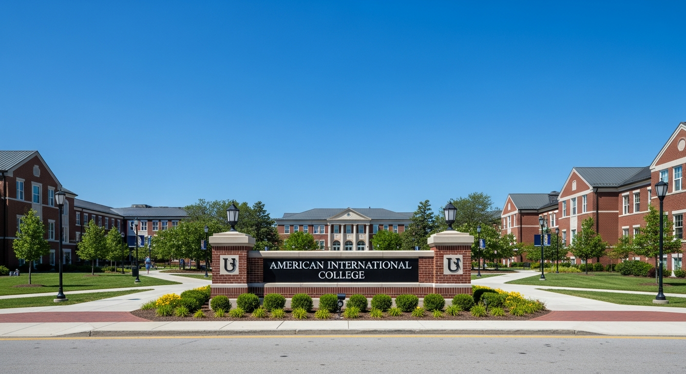 iconic campus entrance gate or sign