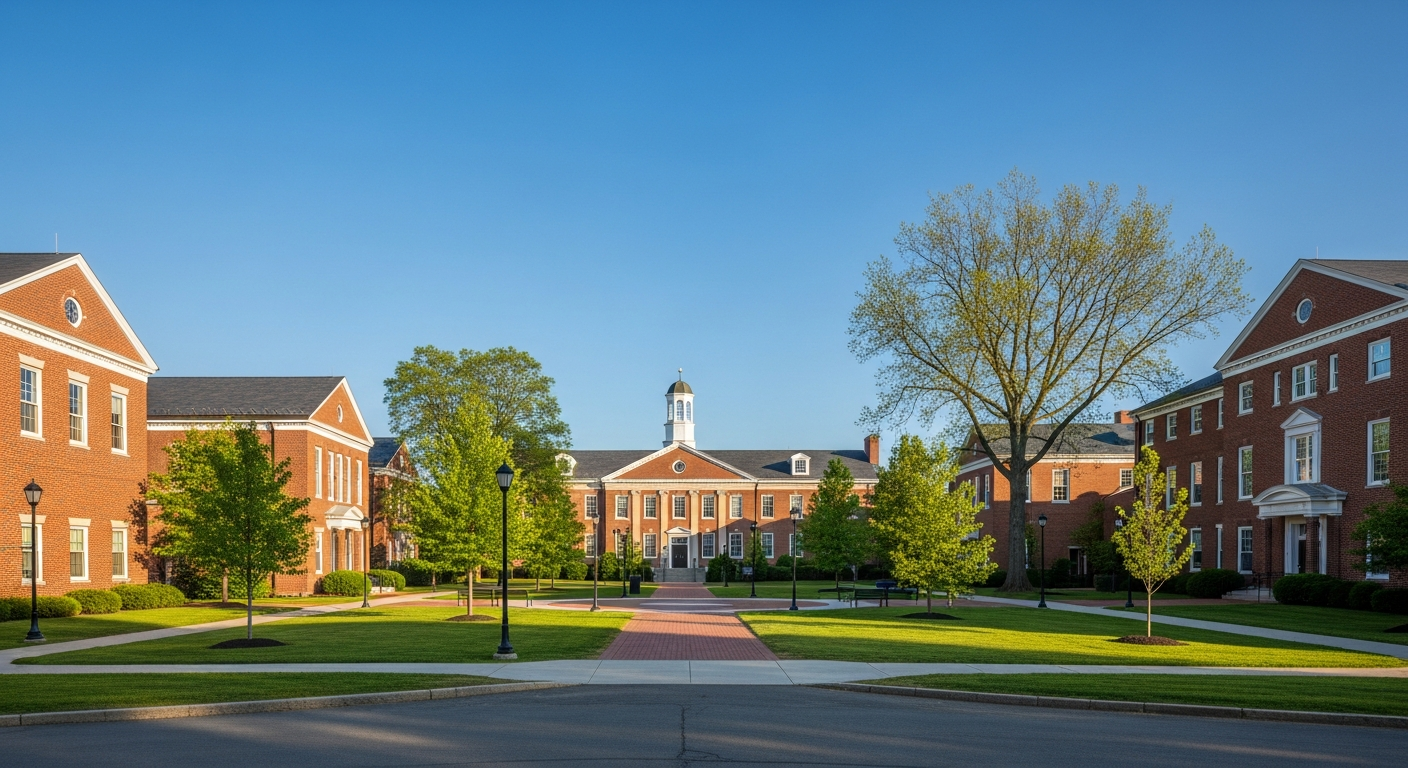 central quad or green space