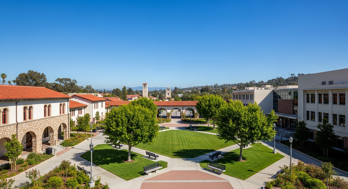central quad or green space
