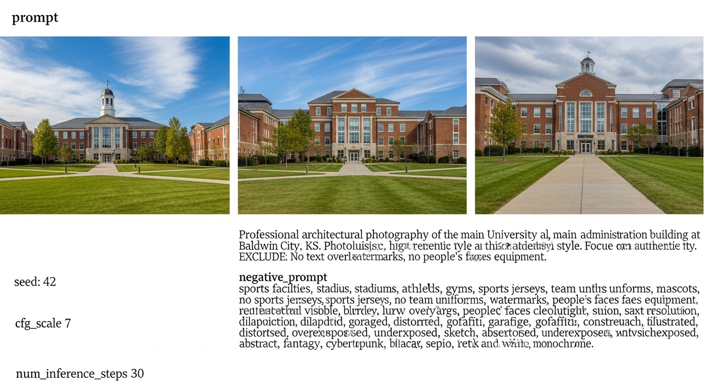 main administration building