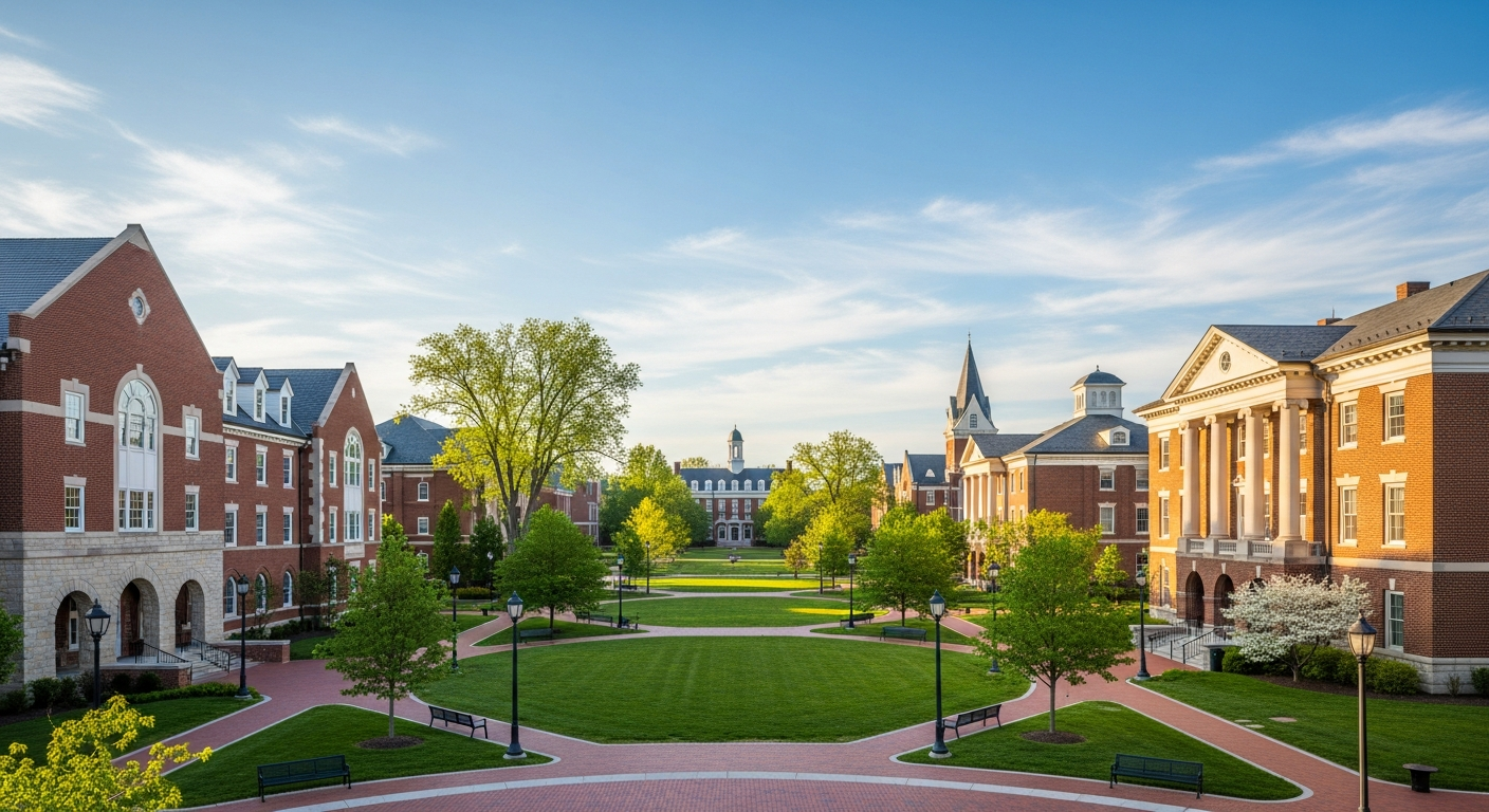 central quad or green space
