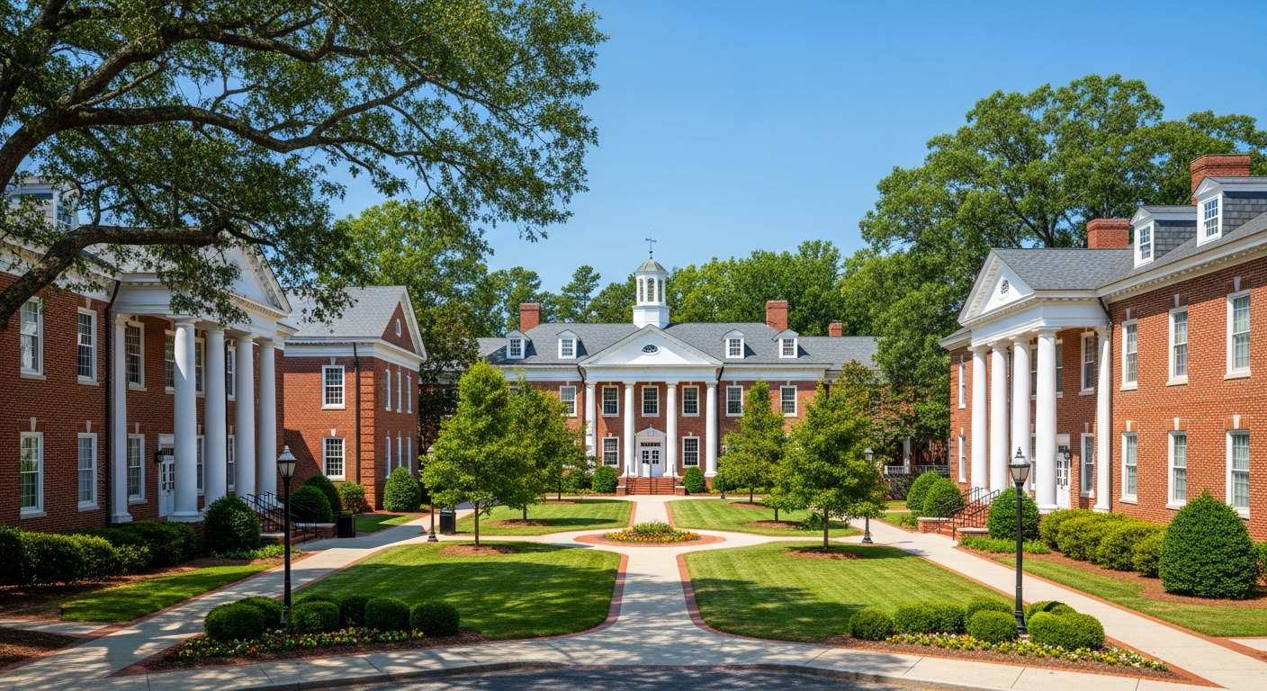 central quad or green space