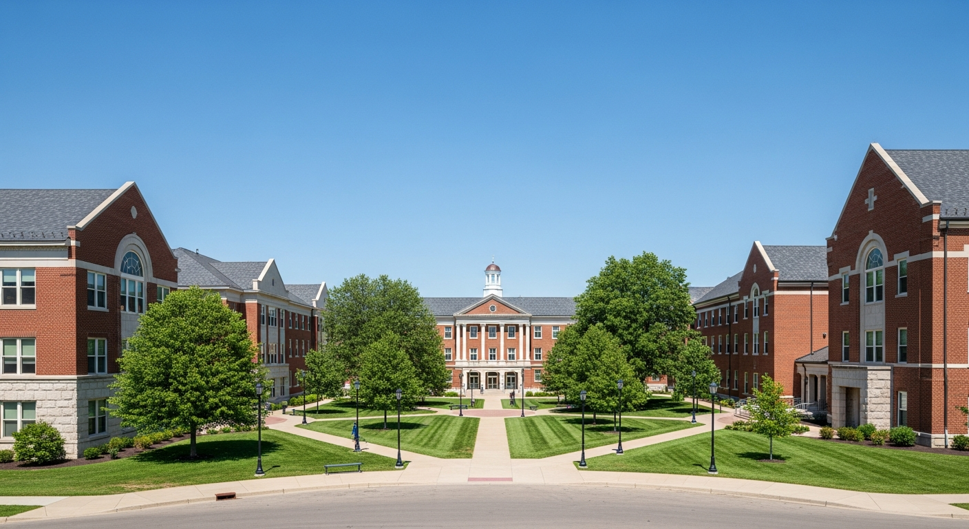 central quad or green space