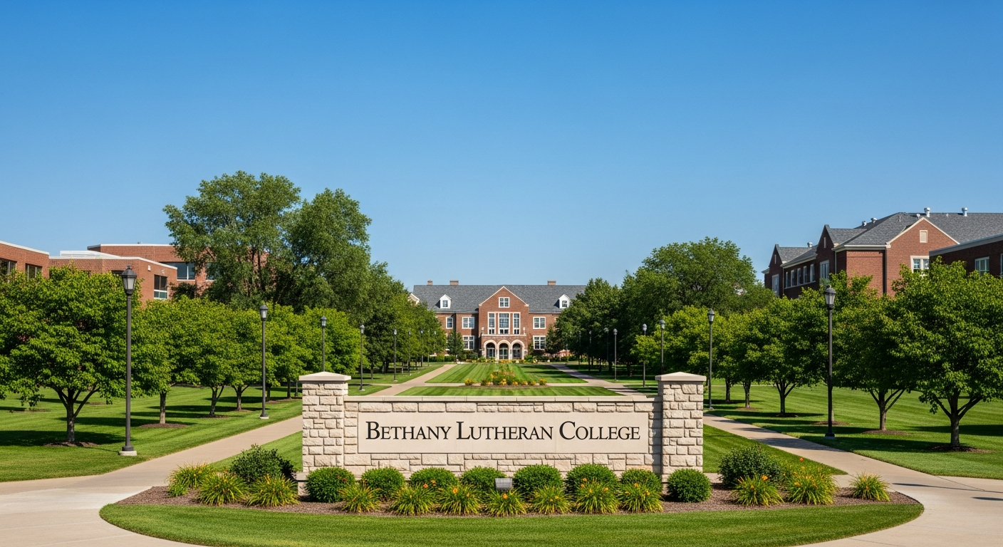 iconic campus entrance gate or sign