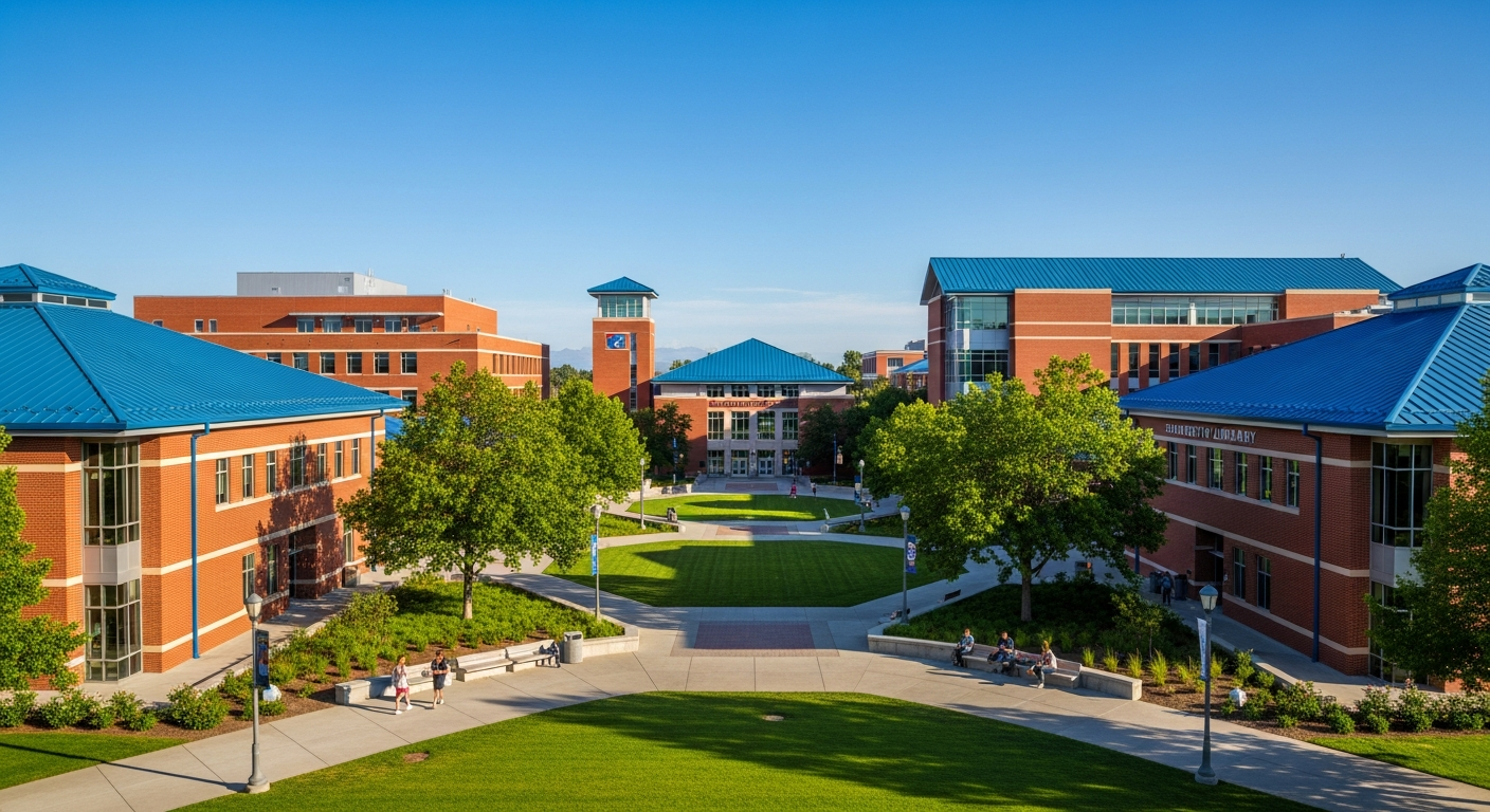 central quad or green space