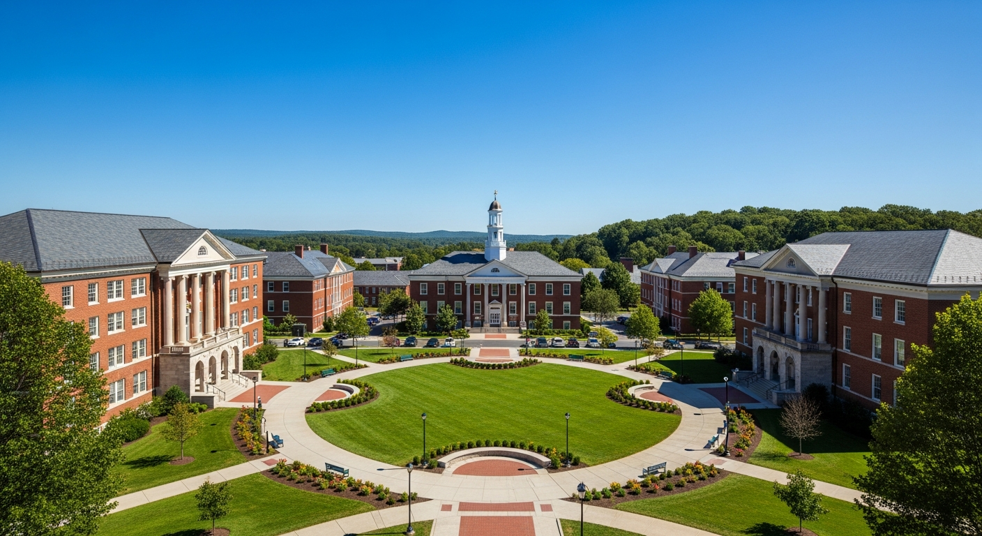 central quad or green space