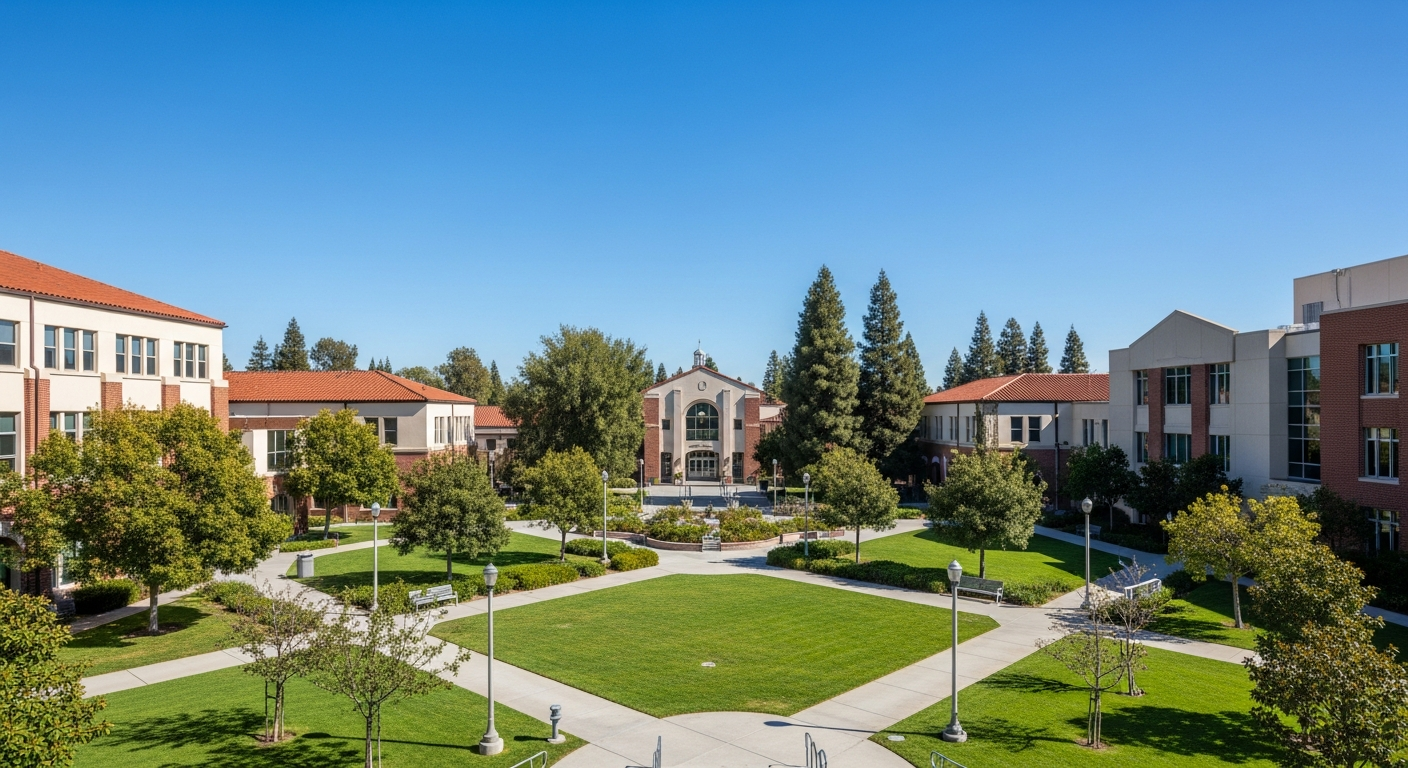 central quad or green space