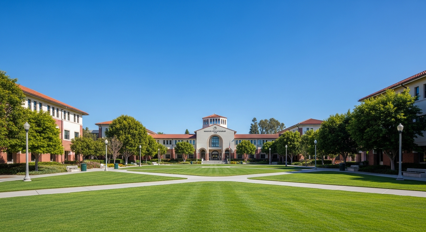 central quad or green space