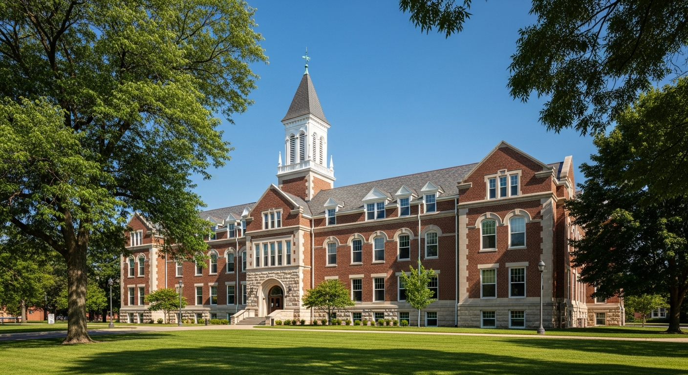 main administration building