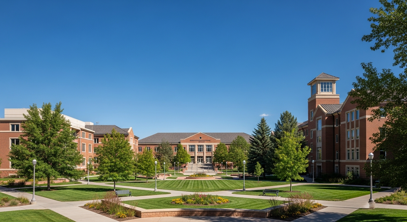 central quad or green space