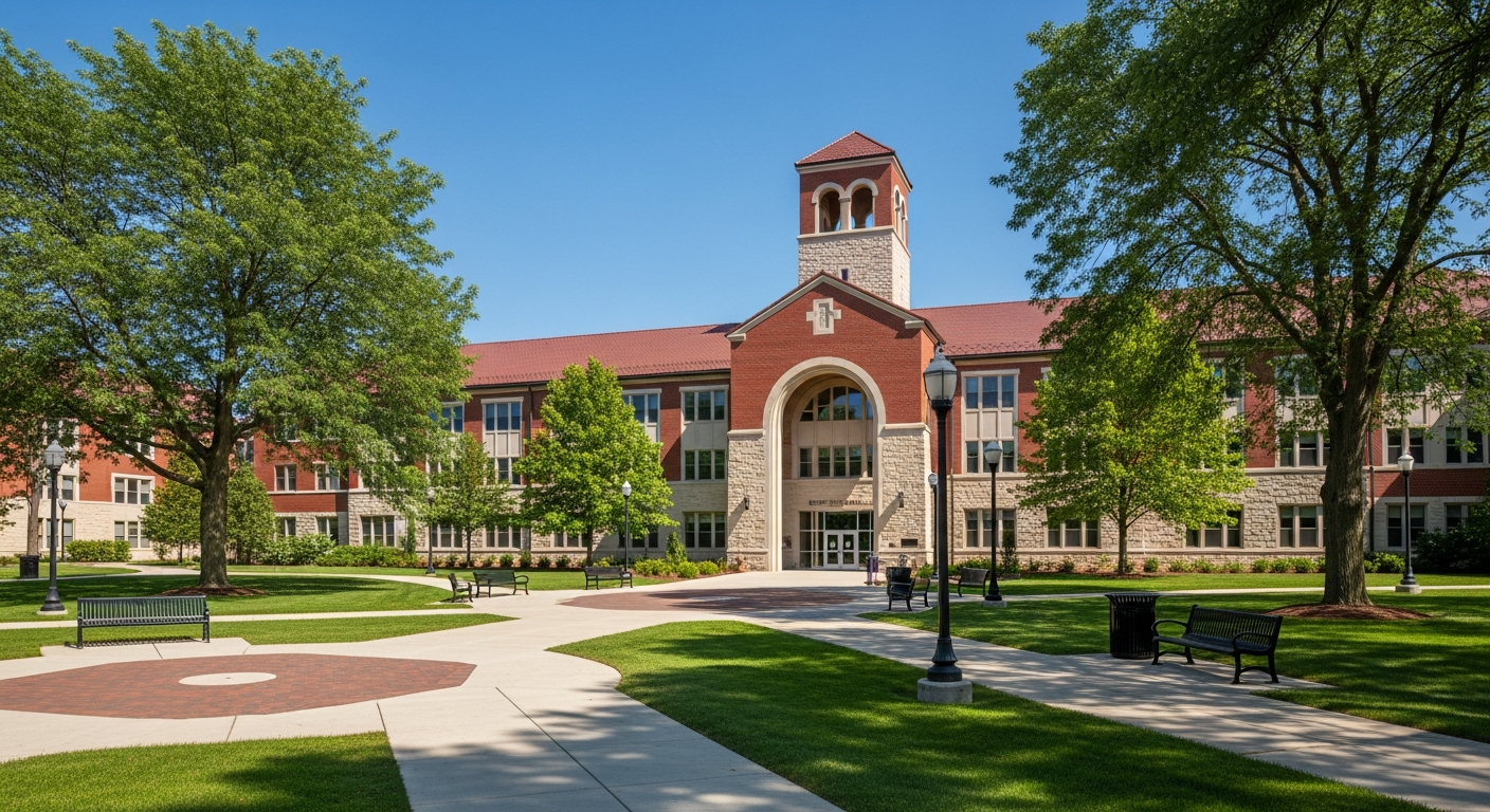 main administration building